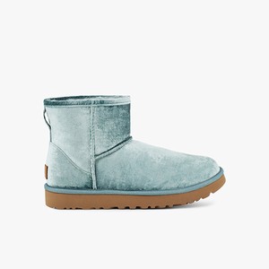 Ugg Classic Mini Velvet Stövlar Dam Vita/Gröna (982365XTW)